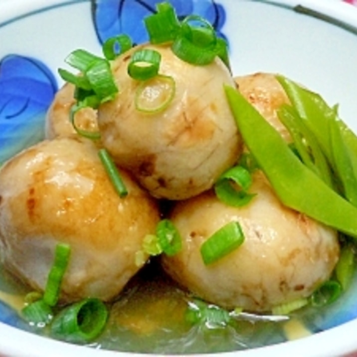 ☆中秋の名月には丸い里芋の煮物がヘルシーで美味♪